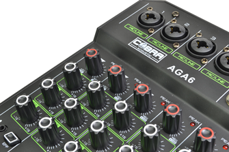 Compact 6 Channel Mixer with DSP Effec 